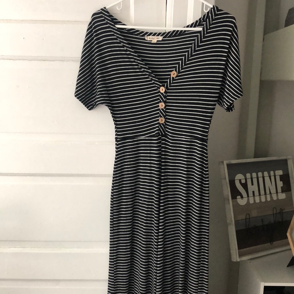 Striped Cotten romper